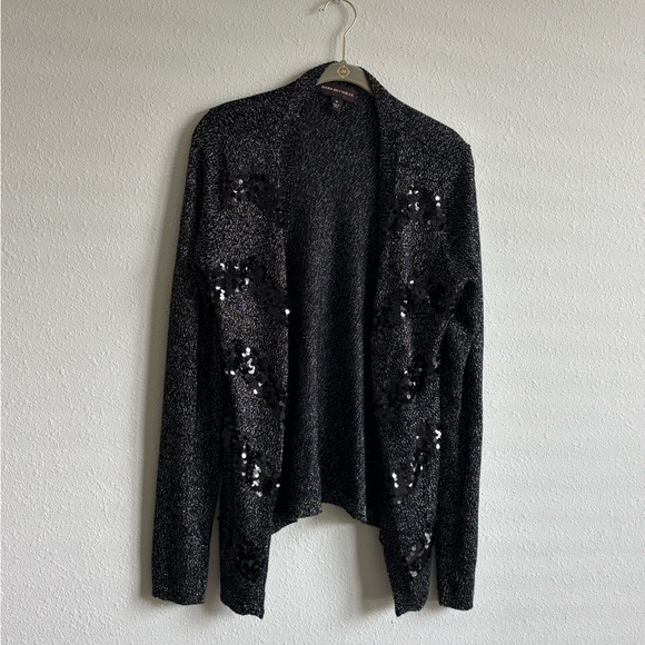 Dana Buchman Black Cardigan Sweater - Picture 4 of 4
